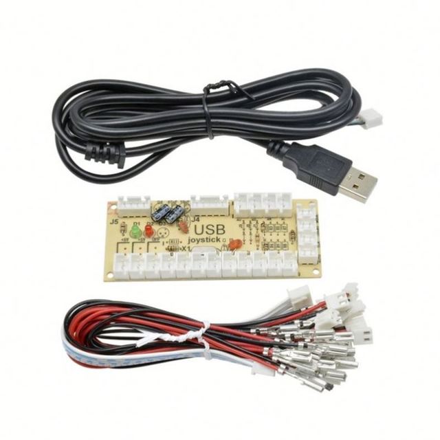 Factory Outlet USB Arcade Joystick Circuit Board DIY Chip Board PC Joystick Control Fighting Machine Game Console