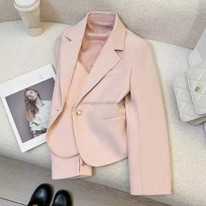 Haut de sport haut de gamme pour femme avec motif tridimensionnel tissé printemps-automne, style populaire et élégant - Product Image 2