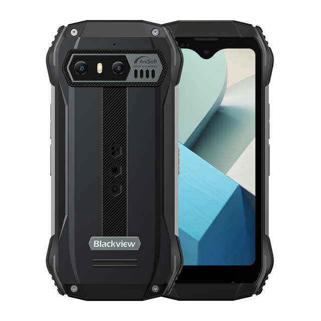 Blackview N6000 Mini Rugged Phone 4.3-Inch MediaTek Helio G99 8GB+256GB 48MP Camera 4G Small Ruggedized Smartphone