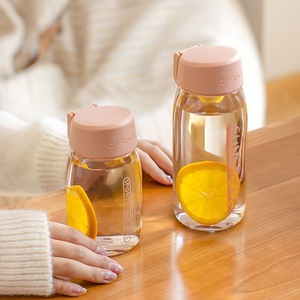 Mini plastic cup for women, stylish and trendy, perfect for students, portable, drop-proof, <b>heat</b>-resistant, and a niche brand. - Product Image 2