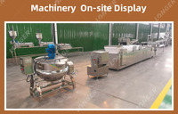 LFM Machine de fabrication de barres de céréales entièrement automatique Machine de découpe Nouga Nougat Machine