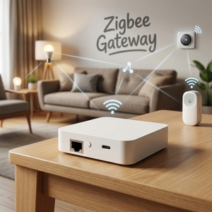 <span class=keywords><strong>Lapu</strong></span> สำหรับสวิตช์ TYPE-C เกตเวย์แบบมีสาย ZigBee หลายโหมด DC5V แอปสมาร์ทไลฟ์1A กับวัสดุ LAN PC WIFI - Product Image 1