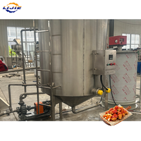 Machine à frire au gaz à chauffage externe robuste pour la production de snacks frits à grande échelle et les usines industrielles de noix