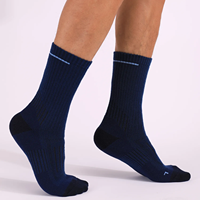 Chaussettes d'hiver en laine mérinos de couleur en gros pour hommes Chaussettes de sport d'extérieur avec logo personnalisé Chaussettes de course thermiques chaudes et imperméables pour femmes