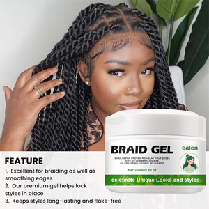 <span class=keywords><strong>Gel</strong></span> capillaire brillant et conditionnant, tenue extra forte, tous types de <span class=keywords><strong>cheveux</strong></span>, <span class=keywords><strong>gel</strong></span> capillaire pour tresses, tenue extra forte, taille salon - Product Image 2