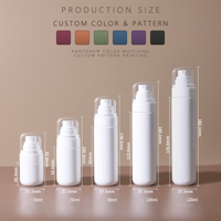 Flacon pulvérisateur en plastique vide de 30 ml, 50 ml, 80 ml, 100 ml avec pompe à brume fine pour parfum, tonique, emballage cosmétique