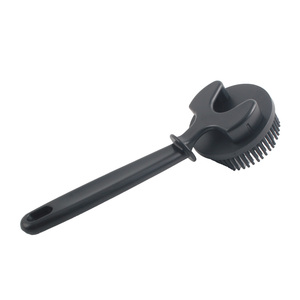 แปรงทำความสะอาดเครื่องชงกาแฟเอสเพรสโซแบบซิลิโคนสำหรับใช้งานเชิงพาณิชย์ ทนความร้อน พร้อมด้ามจับตามหลักสรีรศาสตร์ - Product Image 3