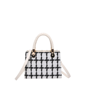 Internet Người Nổi Tiếng Đơn Giản Phụ Nữ Của Túi Mùa Hè Mới Duy Nhất Vai Crossbody Ins Thời Trang Zip PU Nhỏ Vuông Túi Xách - Product Image 6