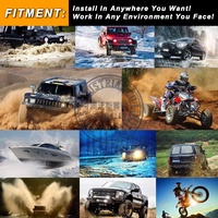 OVOVS Universal 12V Lampu LED Hijau untuk Bawah Mobil, Tahan Air, Berbahan Aluminium, Kit Lampu Neon untuk Jeep, Truk, ATV, UTV, Off-Road 4x4