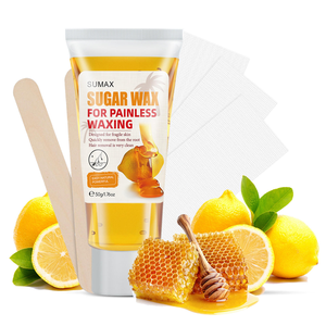 Usine en stock <span class=keywords><strong>prix</strong></span> de gros <span class=keywords><strong>cire</strong></span> d'épilation pour le visage et le corps pas de bandes de gaze nécessaires inhibition de la croissance des cheveux à court terme - Product Image 2