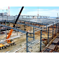 Edificio de Estructura de Acero Personalizado, Taller Industrial Metálico Prefabricado Modular, Almacén