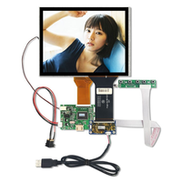Pantalla LCD Táctil de 8'' 800x600 para Sistemas Integrados, Dispositivos Industriales, Suministro al por Mayor