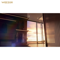 Ventanas Corredizas de Aluminio con Aislamiento Acústico para Viviendas Residenciales, Directas de Fábrica Wazzor, Impermeables y de Ahorro Energético