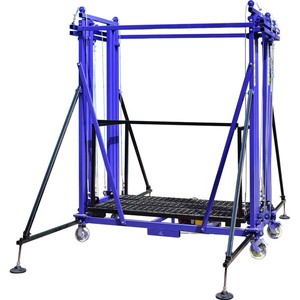 लिफ्ट, मोबाइल इलेक्ट्रिक मचान, पूरी तरह से स्वचालित हवाई कार्य उठाने मंच, फोल्डेबल लिफ्ट समर्थन फ्रेम - Product Image 6