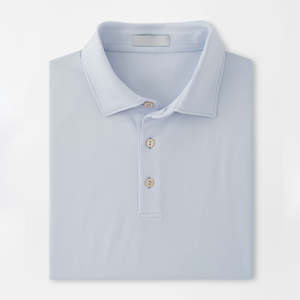 เสื้อโปโลผู้ชายลำลองสำหรับออกกำลังกายฤดูร้อนปี 2024 สไตล์สตรีทแวร์ ฟิตเนส ผ้าสี่ทิศทาง ยืดได้ สกรีนโลโก้ได้ เสื้อโปโลผ้าฝ้ายสำหรับตีกอล์ฟ ไซส์ใหญ่ - Product Image 4