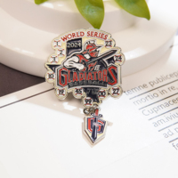 Broche en émail sur le thème du baseball LGC Wholesale, multi-styles, objet de collection sportif, épinglette de revers