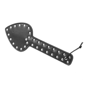 ไม้ตีรูปหัวใจสำหรับการเล่นบทบาททาส BDSM ทำจากหนัง PU สำหรับคู่รัก - Product Image 3