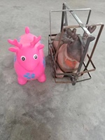 Pvc Voleyball Gym balle saut cheval ligne de production jouets gonflables faisant la Machine
