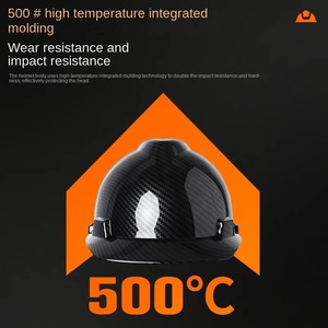 Casque de sécurité YHLB ABS, type circulaire, suspension à 4 points, construction, escalade, travail en hauteur, casque de protection rigide pour l'extérieur - Product Image 3