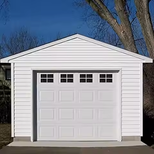 Vente en gros <span class=keywords><strong>de</strong></span> <span class=keywords><strong>porte</strong></span> <span class=keywords><strong>de</strong></span> <span class=keywords><strong>garage</strong></span> traditionnelle américaine 16x7 Panneau sandwich en acier lisse affleurant Design moderne Fini <span class=keywords><strong>Volet</strong></span> <span class=keywords><strong>roulant</strong></span> automatique - Product Image 6