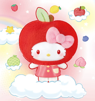 100% Original Hello Kt Fruit Paradise Series Blind Box 8 Boîtes Ensemble Complet Poupée en Peluche Douce Mignonne Pendentif de Sac Ornement Enfants
