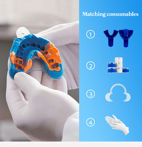 Etichetta privata 510K ha approvato il Kit di materiale per impronte dentali in Silicone stucco multiuso per sbiancare i denti accessori - Product Image 4