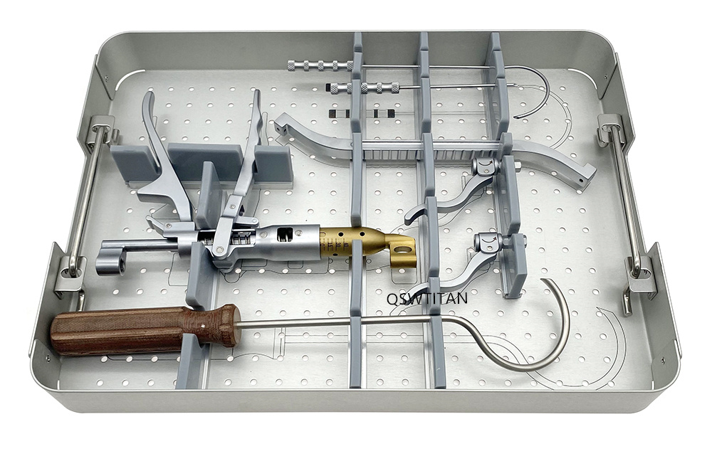 ステンレス製外科用器具セット 整形外科ケーブルシステム器具セットステンレス鋼パッサー