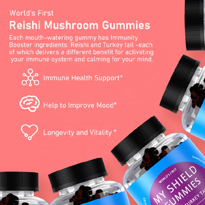 ODM OEM-extracto de seta Gummy Reishi, <span class=keywords><strong>gomitas</strong></span> de oso, suplemento para el cuidado de la salud, Etiqueta Privada, gratis - Product Image 2