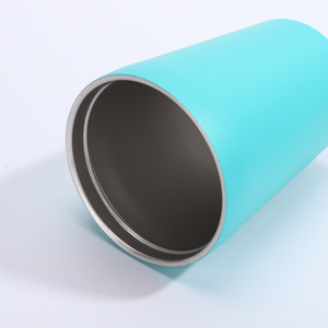 Tasse à café isotherme en acier inoxydable 12oz, double paroi sous vide, avec filtre, couleur et logo personnalisables, anti-fuite, sans BPA, pour boissons chaudes et froides, idéale pour l'extérieur - Product Image 2