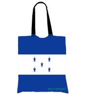 Sac en toile avec drapeau du Honduras, sac de courses réutilisable, léger, pour les courses, les voyages, la plage, le travail, cadeau patriotique pour hommes et femmes