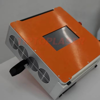 Nettoyeur laser pulsé portatif économique 300W 500W pour la rouille de l'acier, laser pulsé à haut niveau de sécurité
