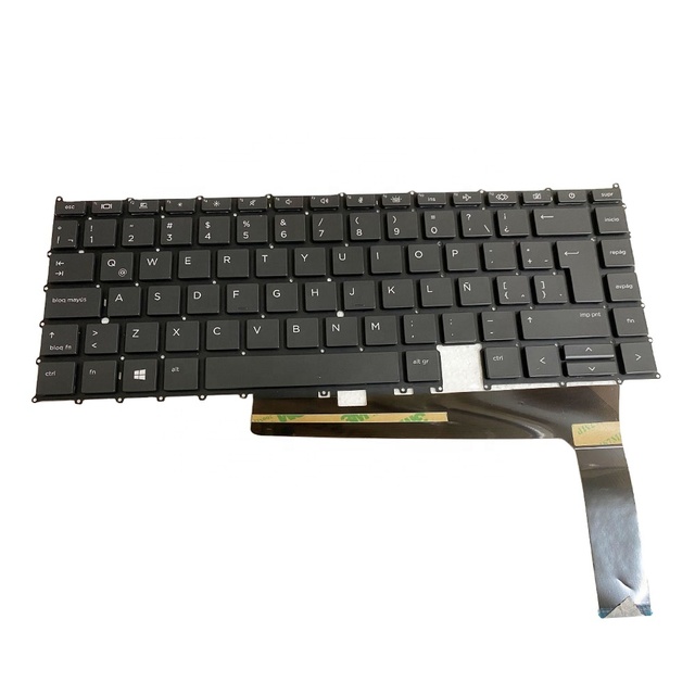 Laptop Spare Parts Spanish Keyboard for HP EliteBook x360 1040 G7 1040 G8 Backlight Keyboard