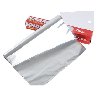 Premium Household Aluminum Foil Roll Food Grade Tinfoil <b>Wrapping</b> <b>Paper</b> for Kitchen Cooking Use - Product Image 5