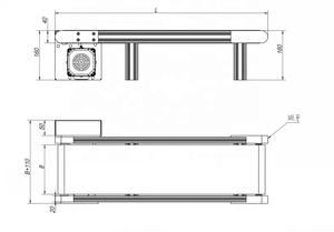 小型トレーニングコンベア食品用PVCベルトCE認定ミニデスクトップコンベア - Product Image 6