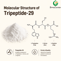 Fruiterco Signal Peptide Tripeptide-29 Powder Bahan Baku Perawatan Kulit untuk Formulasi
