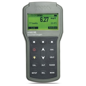 เครื่องวัดออกซิเจนละลายน้ำแบบพกพา HANNA Instruments HI98198 opdo รุ่นกันน้ำ สำหรับตรวจสอบค่า DO ในน้ำ - Product Image 5