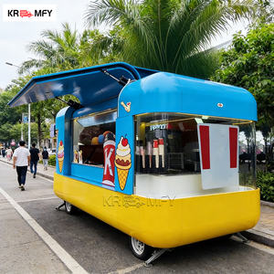 Carrito de Comida Rápida de Acero Inoxidable Cuadrado y Redondeado, Impermeable, con Sistema de Sellado Personalizado, Equipo de Cocina Móvil para Hot Dogs y Papas Fritas - Product Image 4