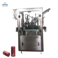 Machine de placement et de sertissage de capsules en PVC pour bouteilles de vodka 1000ml Machine à rouler les capsules en aluminium