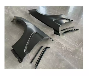 Venta caliente GT350 Bodykit guardabarros trasero gris y negro imprimación acero aluminio guardabarros para Ford <span class=keywords><strong>Mustang</strong></span> 2015-2020 - Product Image 1