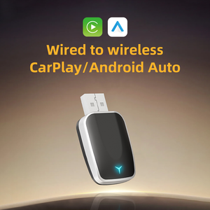 Nuevo Adaptador Inalámbrico 2 en 1 de Alto Rendimiento para Android Auto, Caja Multimedia de Transmisión, Dongle USB CarPlay, WiFi6, Bluetooth - Product Image 2