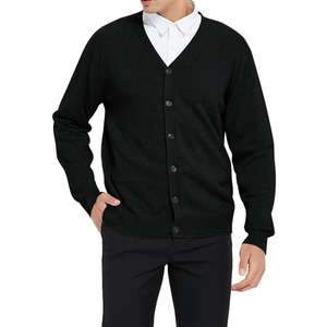 Cárdigan Transpirable Antiarrugas con Cierre de Botones, Moderno, Cómodo, de Tela Suave, OEM Personalizado, Nuevo Cárdigan para Hombre - Product Image 6