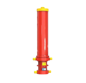 Cilindro hidráulico eléctrico de acción simple de acero cromado endurecido para excavadoras, volteadoras, dragas, máquinas perforadoras y bombas de agua Chuangwei - Product Image 1