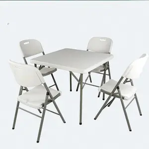 レンタル屋外プラスチック宴会折りたたみ椅子とテーブル