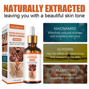 Sérum éclaircissant rapide pour les taches sombres des jointures, correcteur de pigmentation pour peaux noires, mains, coudes, genoux, éliminateur intense des taches - Product Image 5