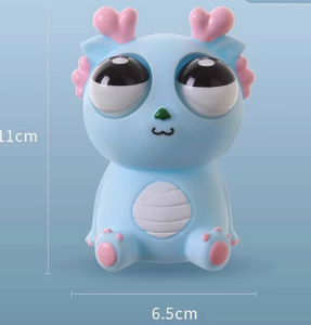 Juguete Antiestrés de PVC con Forma de Dragón Pequeño, Bao Yan Long, Año del Dragón, para Niños y Niñas de 5 a 7 Años, en Caja - Product Image 3