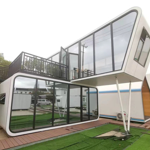Maisons modulaires préfabriquées et mobiles, faciles à construire, petites maisons modulaires, boîtier de capsule pour la vie - Product Image 2