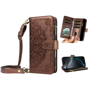 Funda de Cuero Tipo Cartera con Cierre para Samsung <span class=keywords><strong>Galaxy</strong></span> M56 5G/A56 5G/A57/A26/A16/A17, Funda Cruzada para Llevar al Hombro - Product Image 5