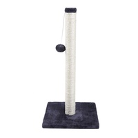 Griffoir vertical pour chat de petite et moyenne taille, jouet à griffes avec boule de stimulation, jouet pour chat, boule de griffage pour chat