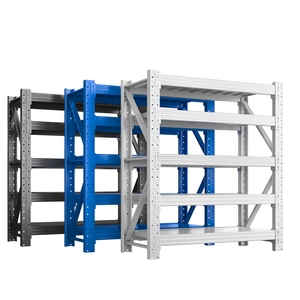 Premium Anti-rust <b>Light</b> Duty Angle Steel Shelving Unit Modular Boltless Design For Goods Organization In <b>Workshop</b> And Business P - Product Image 6