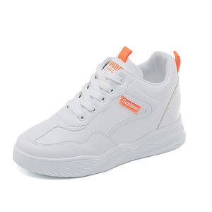 Elegantes zapatos <span class=keywords><strong>de</strong></span> <span class=keywords><strong>zapatillas</strong></span> casuales blancos con cordones transpirables <span class=keywords><strong>de</strong></span> suela gruesa hechos a <span class=keywords><strong>medida</strong></span> con estilo - Product Image 2